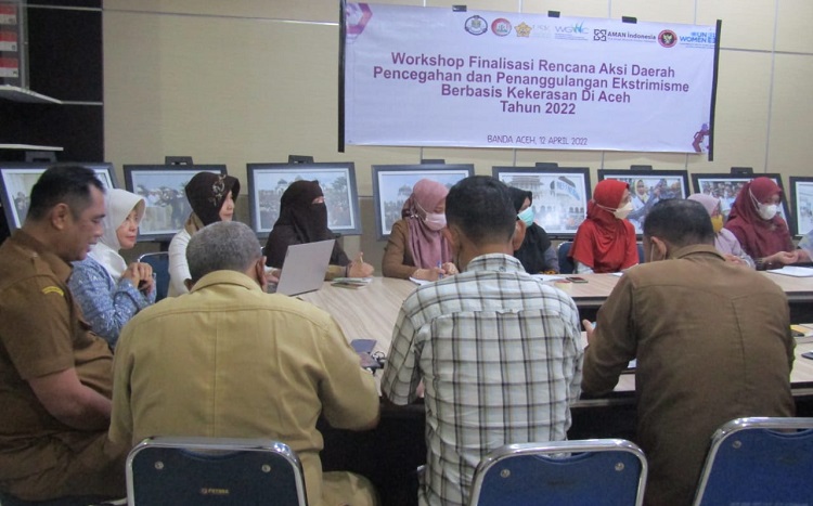 Kegiatan Workshop Finalisasi Rencana Aksi Pencegahan dan Penanggulangan Ekstrimisme Berbasis Kekerasan