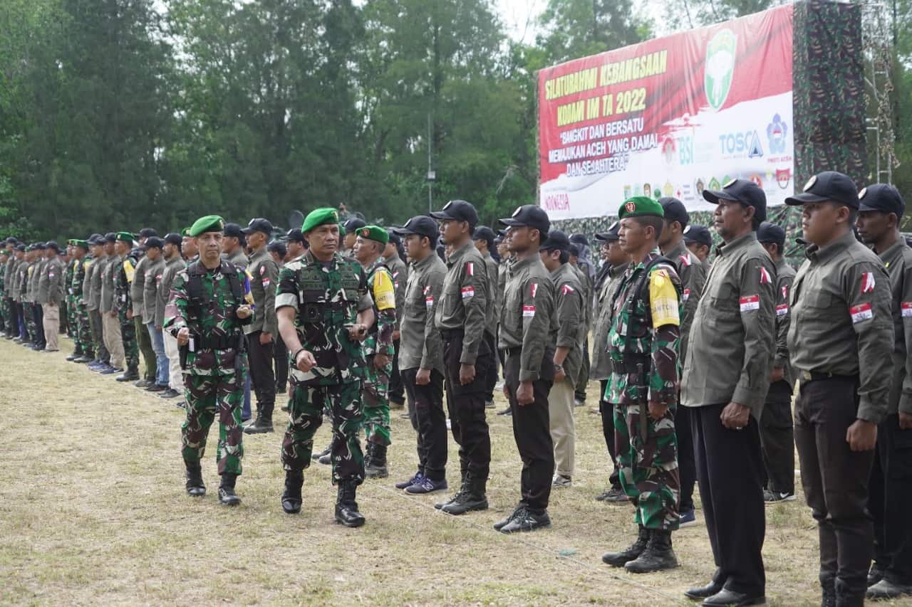 Momentum Kebangkitan Nasional, Pangdam IM Gelar Silaturahmi Kebangsaan