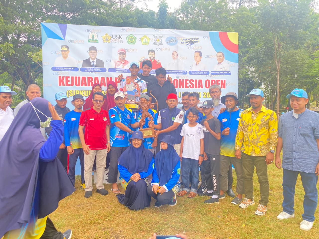 Pidie Juara Umum, Jateng Runner-up Panahan Indonesia Open