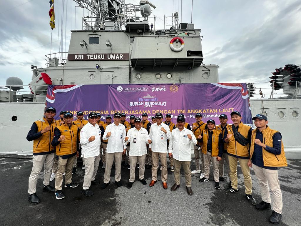 BI Aceh Bersama TNI AL Gelar Ekspedisi Rupiah di Pulau Terluar