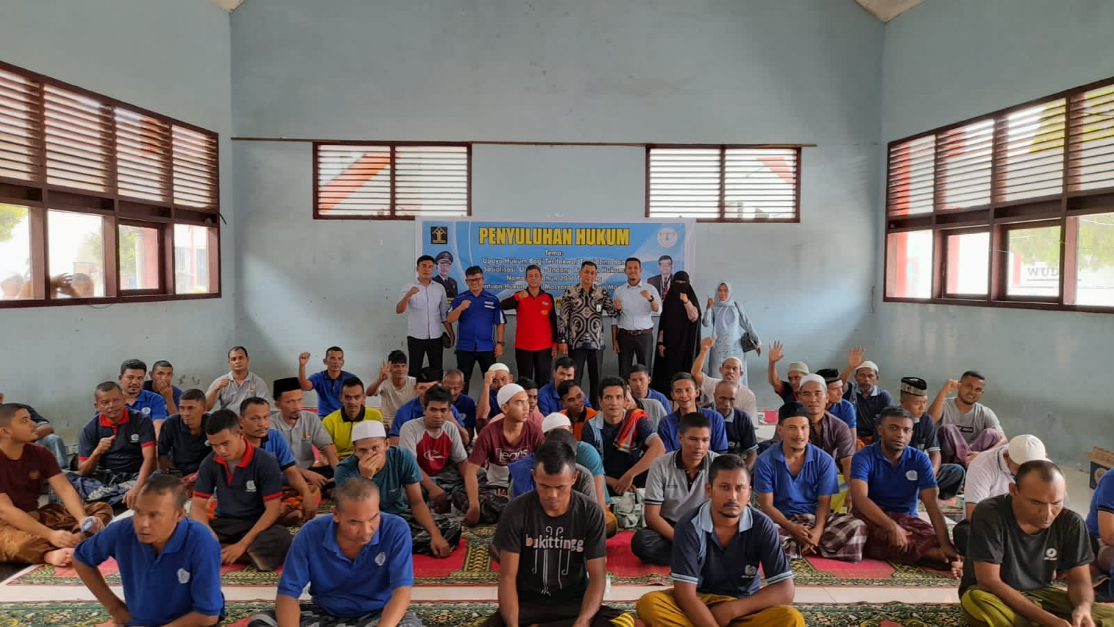 Warga Binaan Pemasyarakatan Rutan Kelas IIB jantho Aceh Besar, (Foto: Dok.Ist)