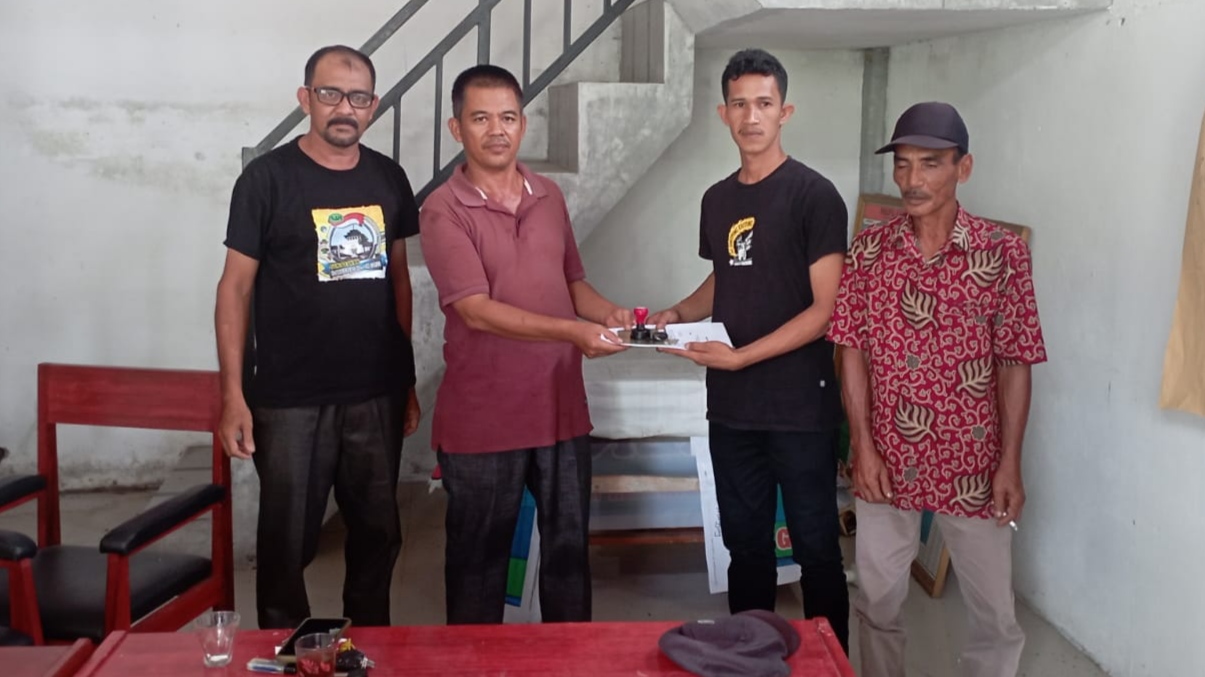 Serah Terima Jabatan Keuchik Panton Makmur Kecamatan Manggeng Abdya.