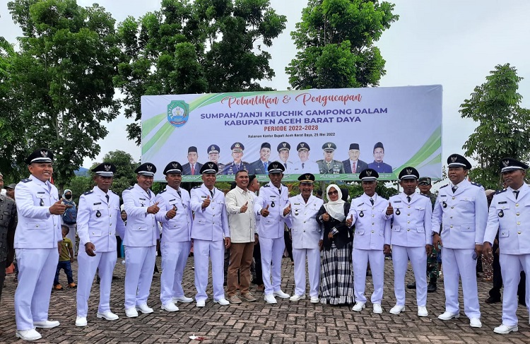 Ketua DPRK Nurdianto: Selamat dan Sukses Atas Pelantikan 152 Kepala Desa di Abdya