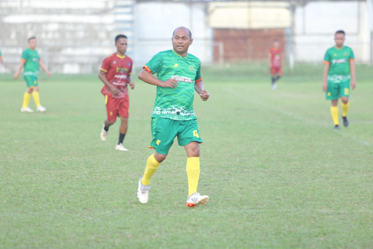 Legend Langsa Dikalahkan Pemko Medan 0-4, Kajari Teuku Rahmatsyah Sumbangkan 2 Gol