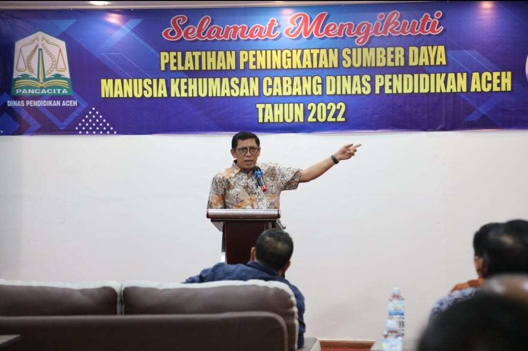 Kadisdik Aceh Minta Cabang Dinas Perkuat Fungsi Kehumasan