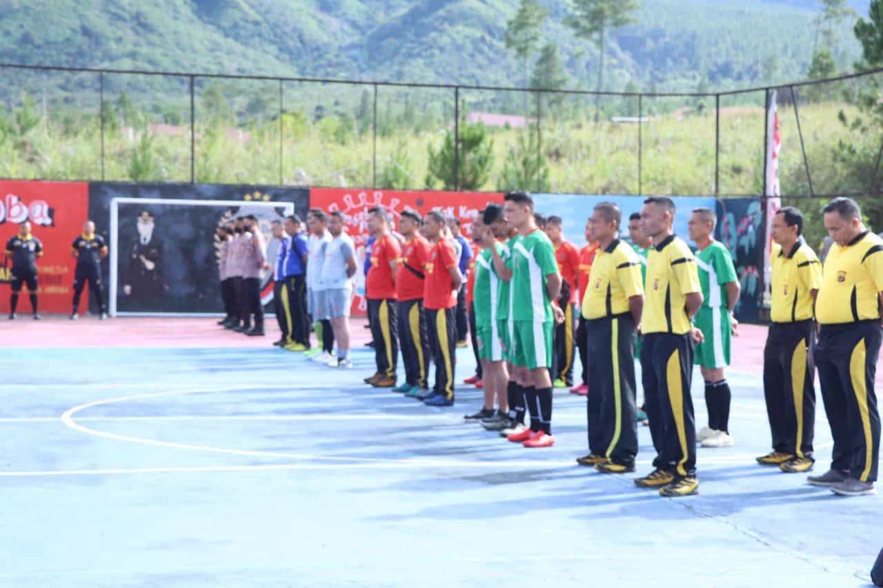 Kapolres Bener Meriah Buka Turnamen Futsal Hari Bhayangkara ke-76
