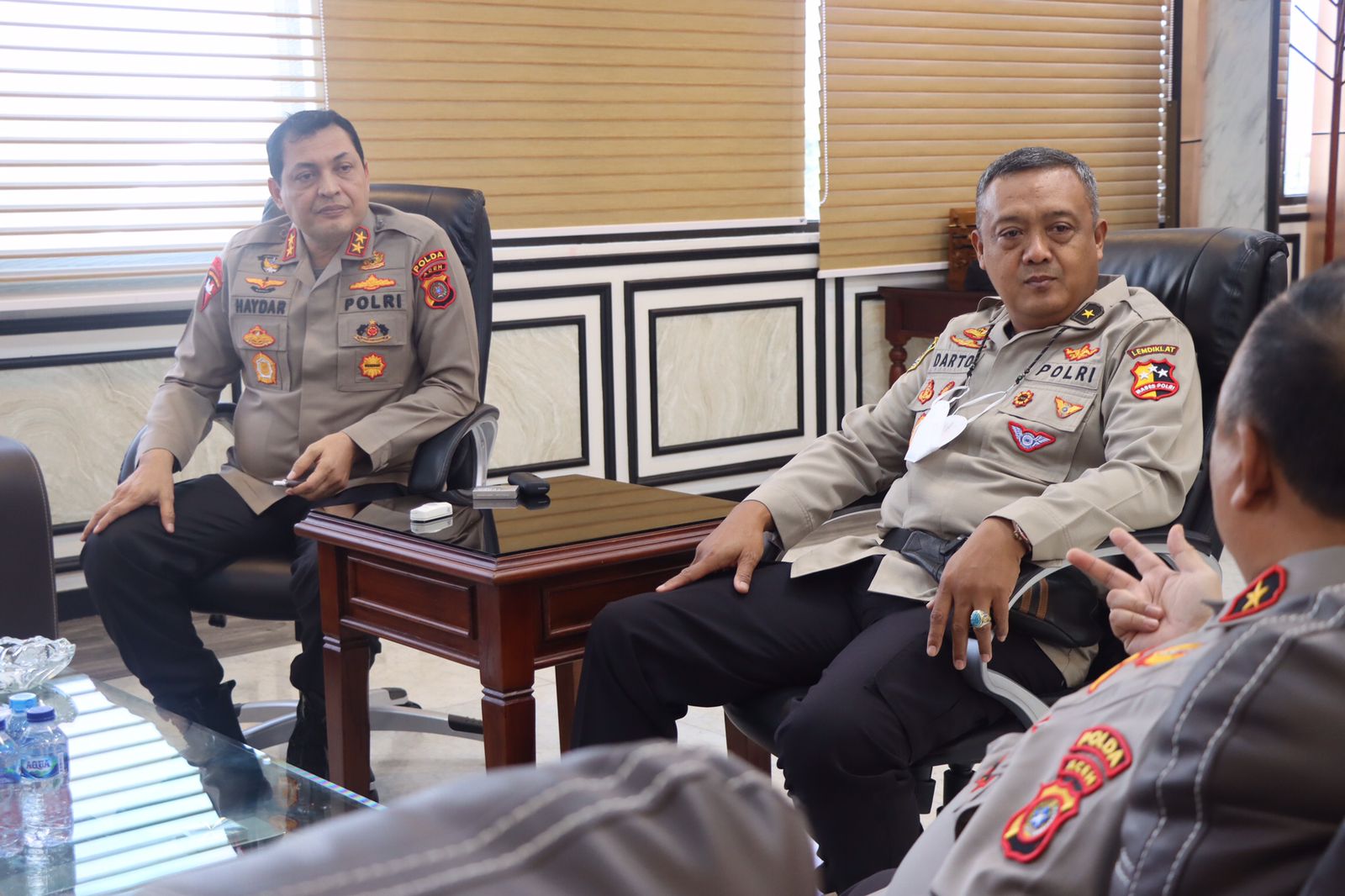 Kapolda Aceh Terima Kunjungan Tim Aju PKDN Serdik Sespimti Polri 2022