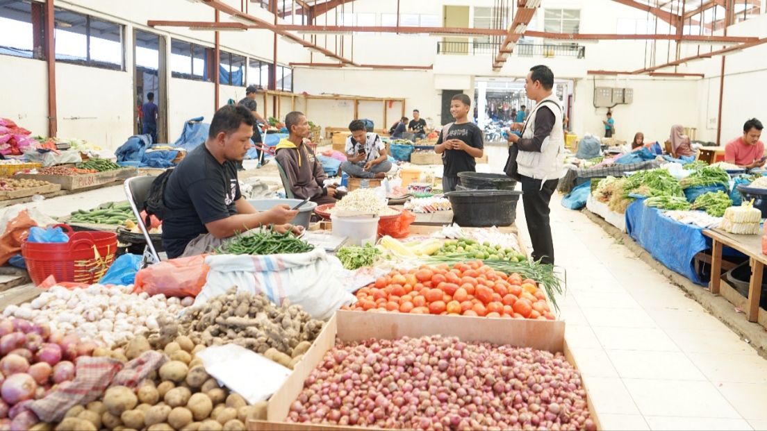 Pasar Al-Mahirah, Lamdingin, Kota Banda Aceh. (Foto: Nukilan/Reji)