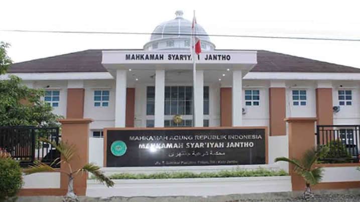 Gedung Mahkamah Syar'iyah Jantho Aceh Besar.