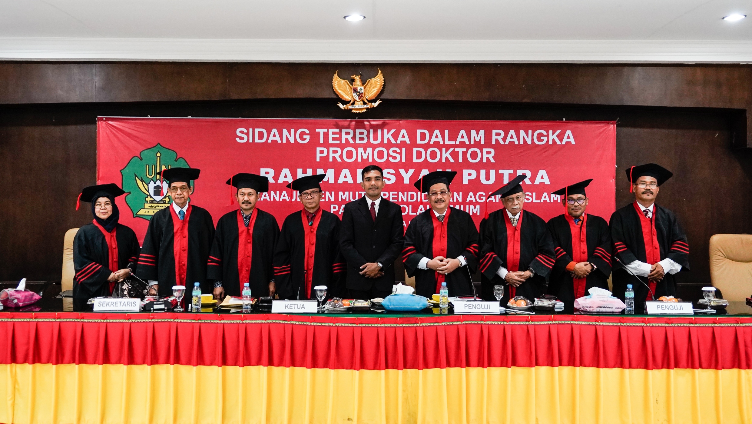 Wamenag RI Uji Disertasi Mahasiswa UIN Ar-Raniry Banda Aceh