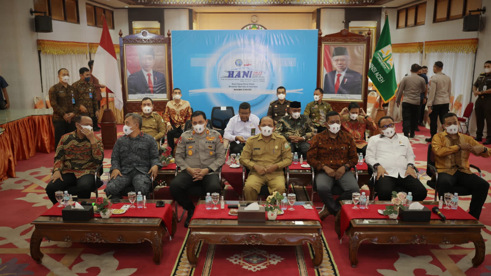 Pon Yahya Hadiri Peringatan HANI di Pondopo Gubernur Aceh
