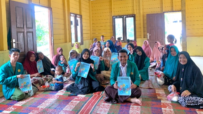Mahasiswa KKN USK Sosialisasikan Pencegahan Stunting di Desa Terpencil Bener Meriah