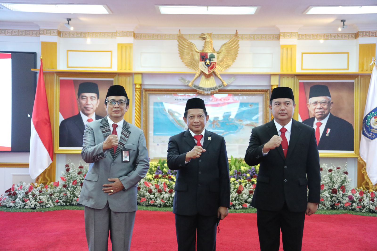 Mendagri Lantik Tomsi Tohir sebagai Irjen Kemendagri