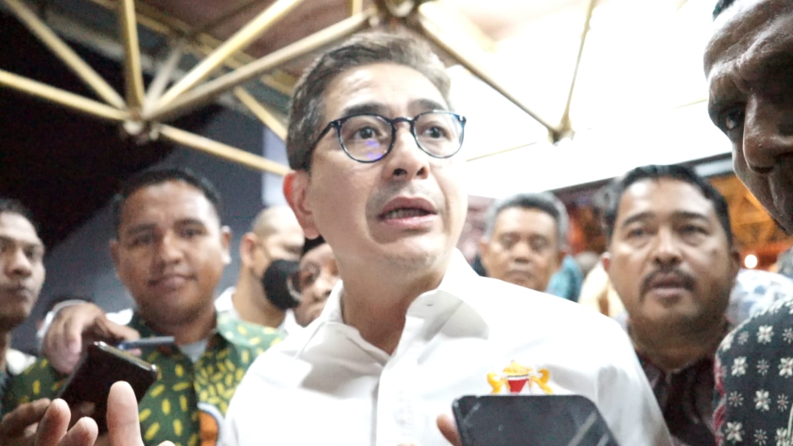 Ketua Umum Kamar Dagang dan Industri (Kadin) Indonesia, Arsjad Rasjid. (Foto: Nukilan/Reji)