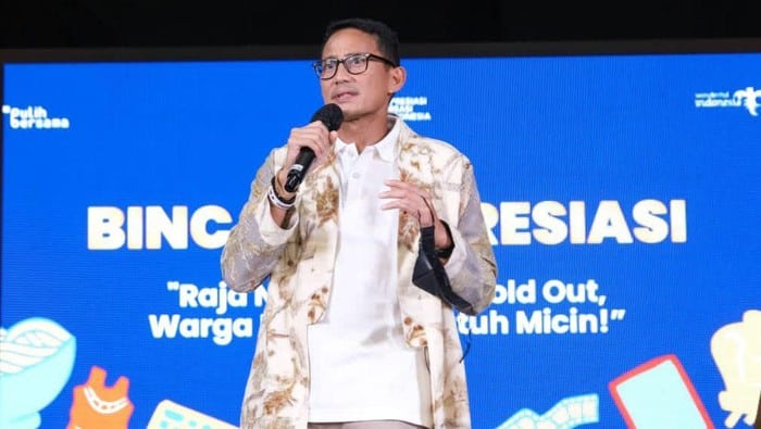 Menteri Pariwisata dan Ekonomi Kreatif (Menparekraf) Sandiaga Salahuddin Uno. (Foto: Kemenparekraf)