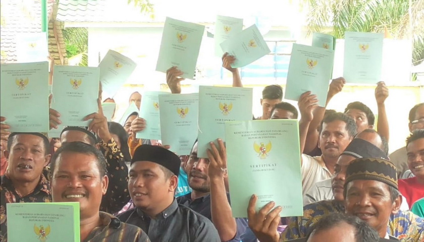 Menanti 21 Tahun, Lahan 141 Warga Lae Sipola Aceh Singkil Bisa Bersertifikat