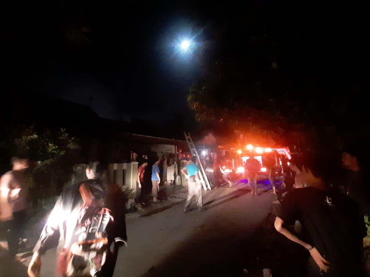 Breaking News! Komplek Dosen USK di Blang Krueng Aceh Besar Terbakar