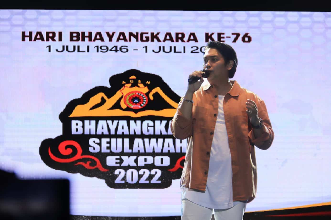 Donnie Sibarani Tampil di Bhayangkara Seulawah Expo, Pengunjung Membludak