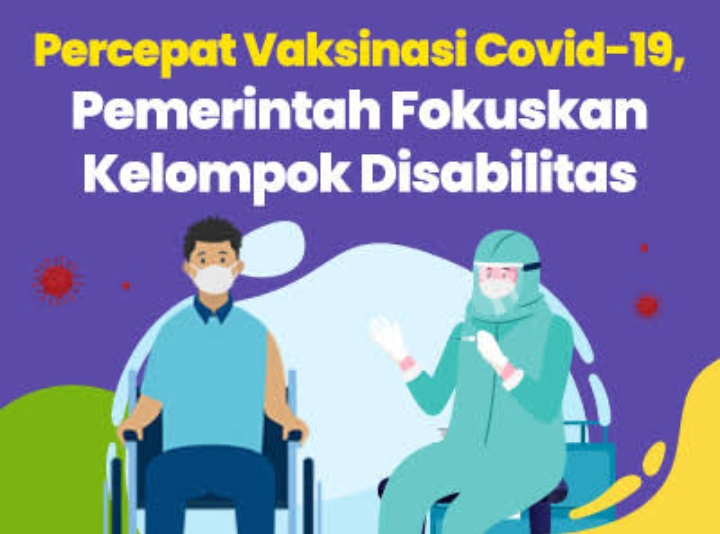 Vaksinasi covid-19 Bagi Disabilitas Masuk Prioritas Pemerintah di Aceh Besar