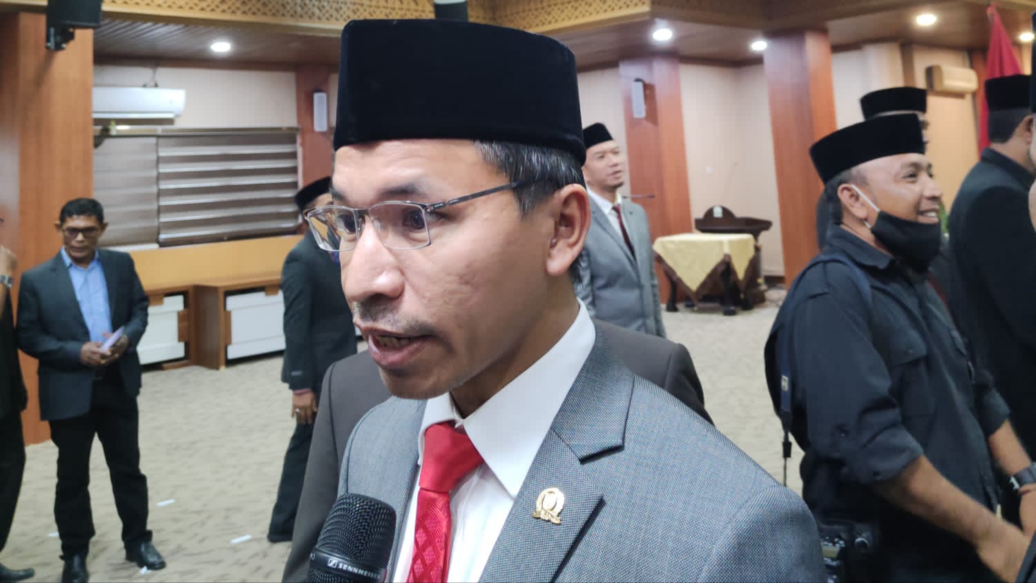 Anggota Dewan Perwakilan Rakyat Kota (DPRK) Banda Aceh, Farid Nyak Umar. (Foto: Nukilan/Hadiansyah)
