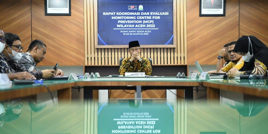 Pemerintah Daerah se-Aceh Komit Raih Nilai Terbaik MCP 2022