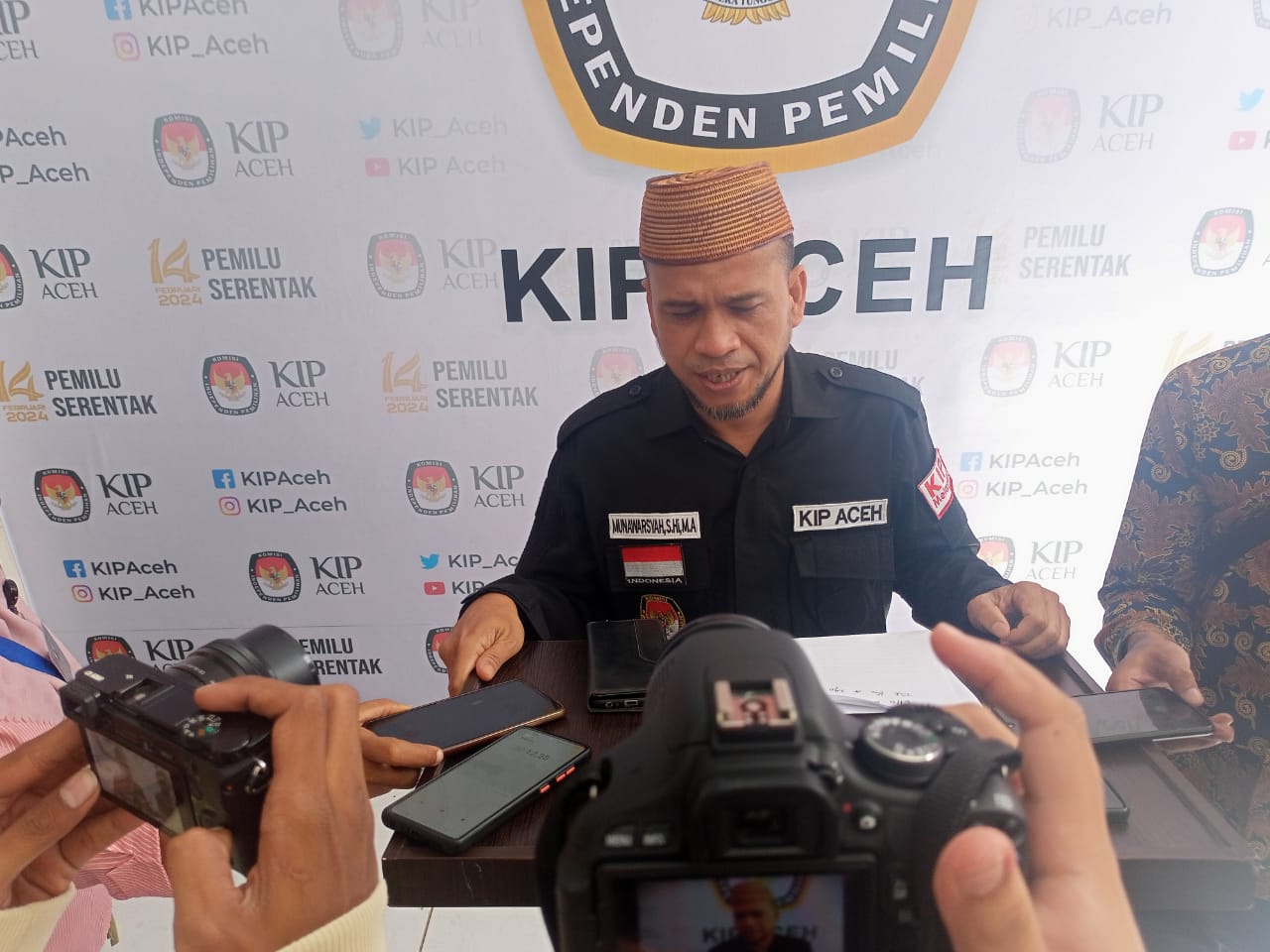 Ketua Divisi Teknis Penyelenggaraan KIP Aceh, Munawarsyah. (Foto: Nukilan/Hadiansyah)