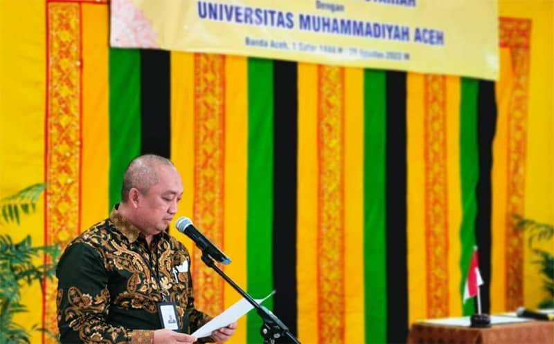 Group Head Regional I Bank KB Bukopin Syariah Adi Priyamono. (Foto: Nukilan.id)