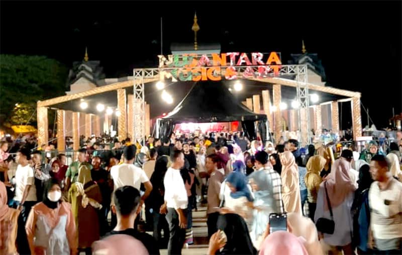 Suasana penutupan Aceh Culinary Festival 2022 di Banda Aceh. (Foto: Nukilan.id)