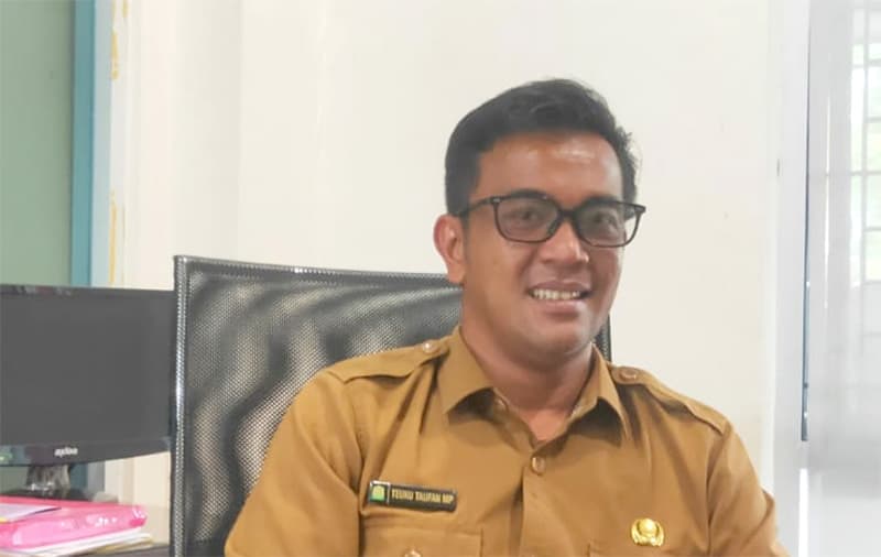 Pengguna Anggaran (KPA) Disnak Aceh, Teuku Taufan Maulana Pribadi. (Foto: Nukilan.id)