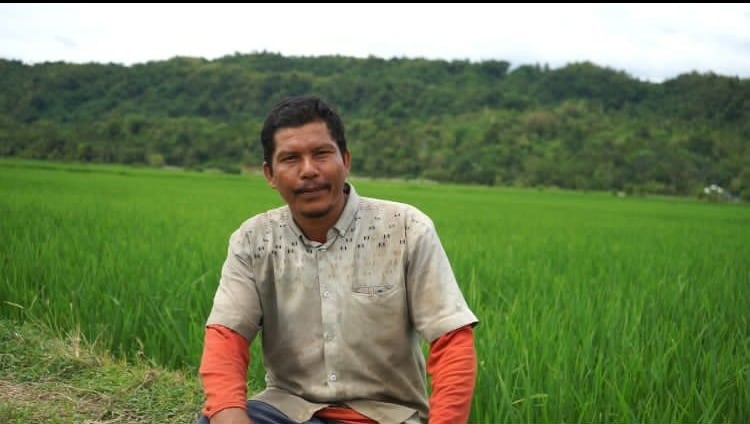 Petani di Keumala, Pidie. (Foto: Dialeksis/Nora)
