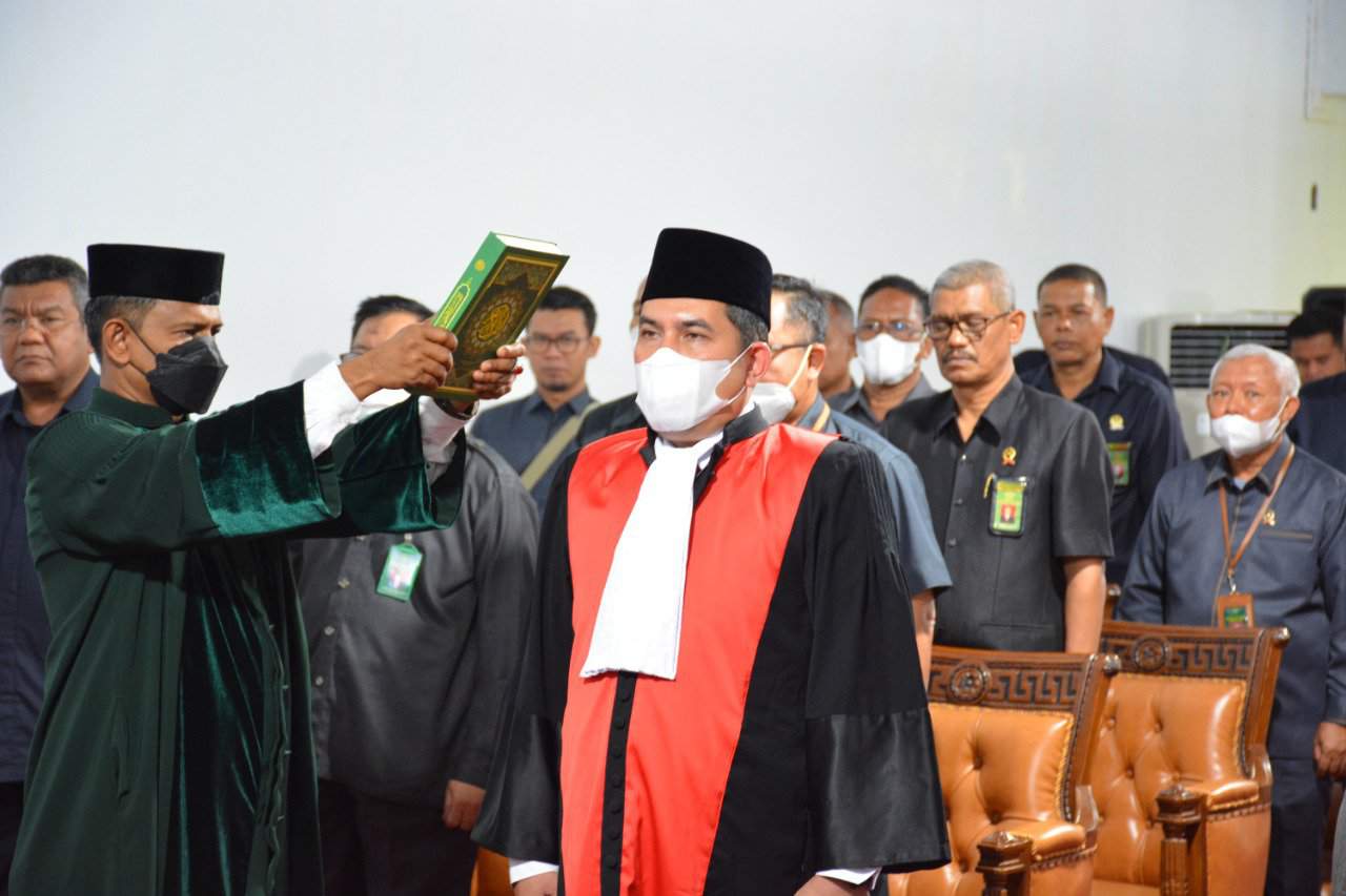 Munawwar Hamidi Dilantik Sebagai Ketua Pengadilan Negeri Blangpidie