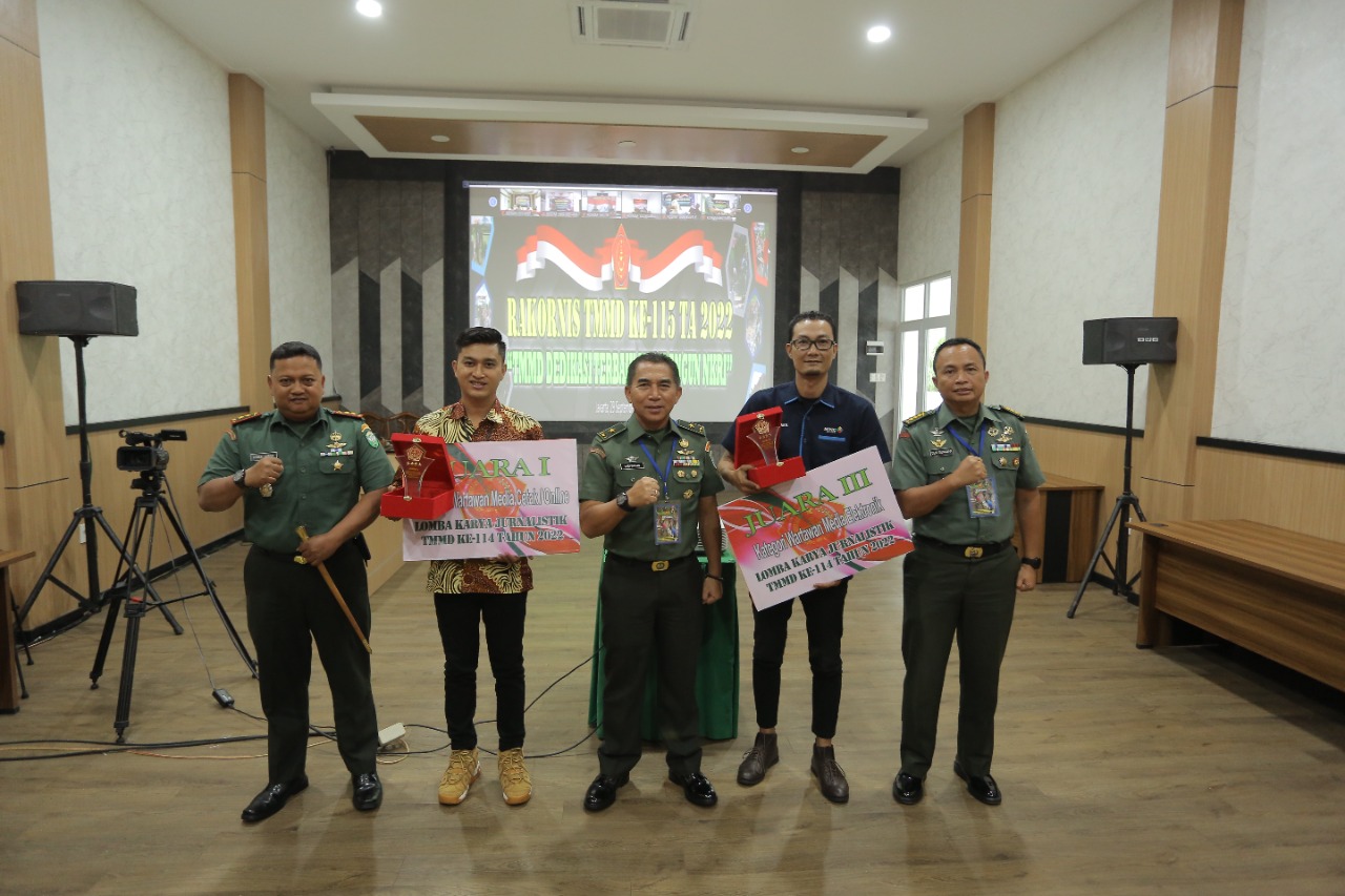 Wartawan Aceh Borong Juara LKJ TMMD ke-114