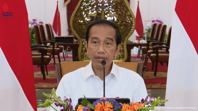 Presiden Republik Indonesia, Joko Widodo (Foto: Tangkapan Layar)