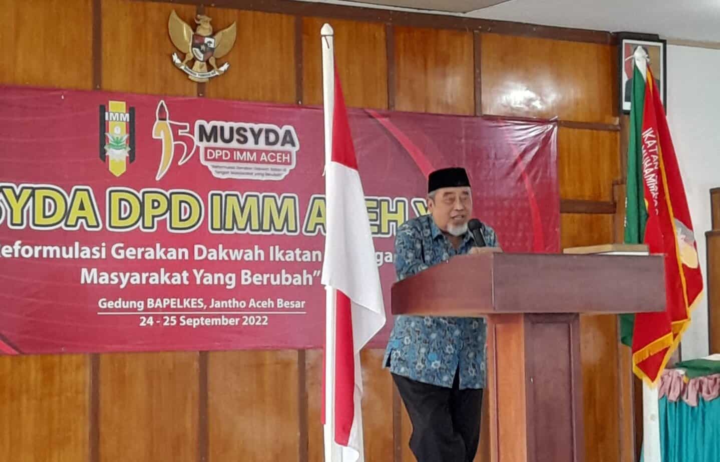 Ketua Pimpinan Wilayah Muhammadiyah Aceh (PWPA), Dr H Muharrir Asy'ari, MA. (Foto: Ist)