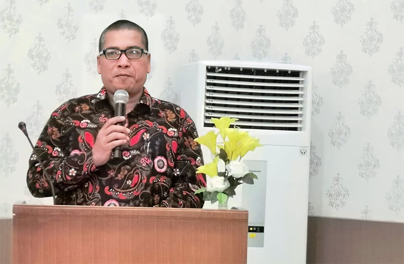 Koordinator Pengawas Waka Bidang SMA Dinas Pendidikan Aceh Samsul Bahri, S.Pd, MEd. (foto: Nukilan.id/js)