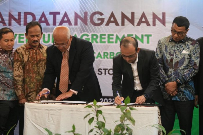PEMA dan PT Carbon Aceh Teken JVE Project CCS