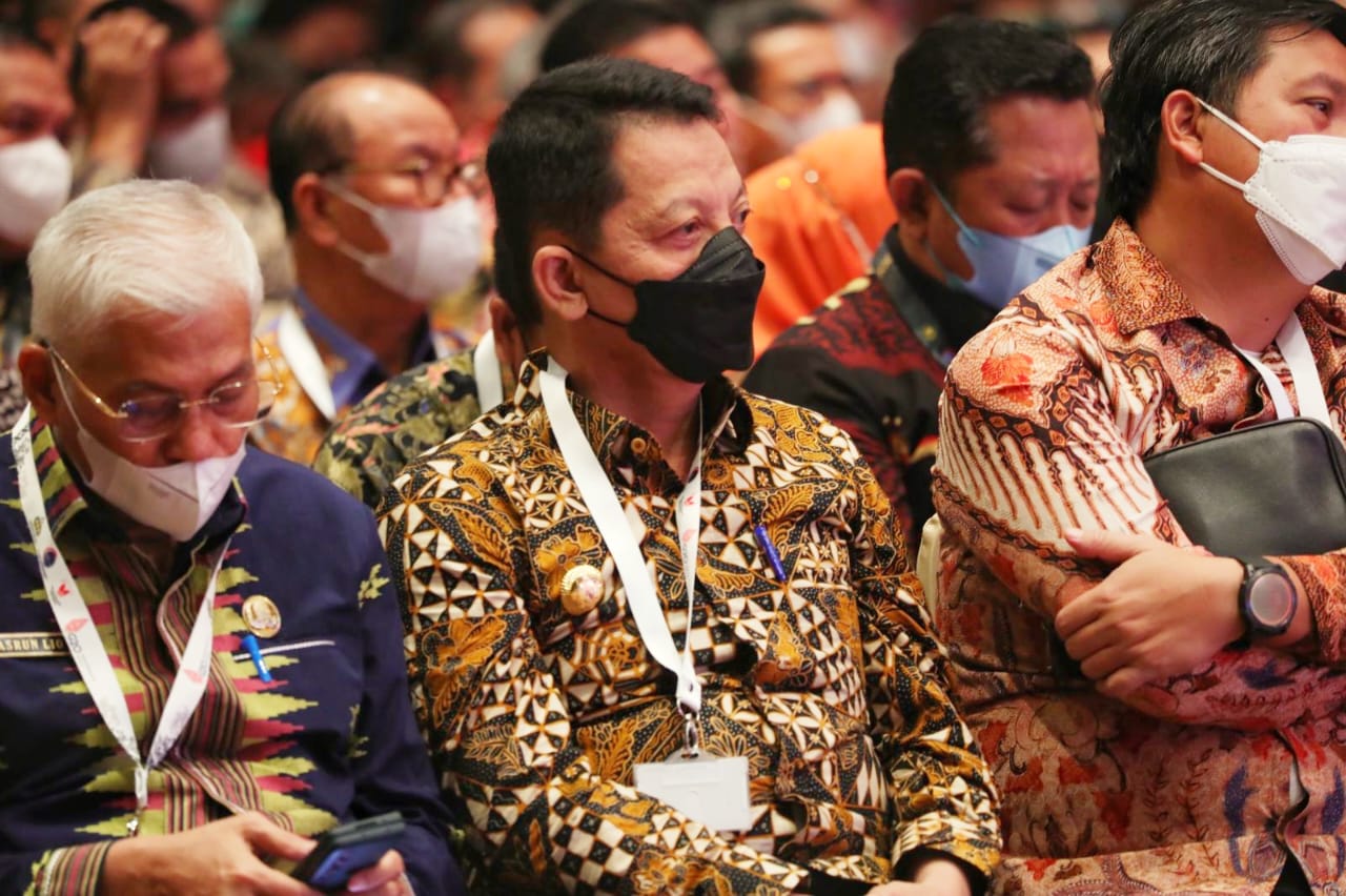 Pj Gubernur Aceh, Achmad Marzuki saat mengikuti Business Matching tahap IV, di Bali Nusa Dua Convention Center (BNDCC) Denpasar - Bali, 6 Oktober 2022. (Foto: Humas BPPA)