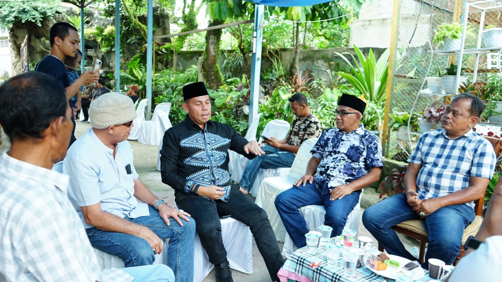 Ketua Demokrat Aceh Hadiri Haul Ke-2 Alm Syafruddin Budiman di Panton Labu