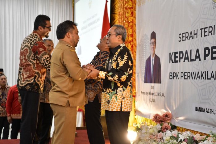 Pj Bupati Aceh Besar Hadiri Sertijab Kepala BPK-RI Perwakilan Aceh ...