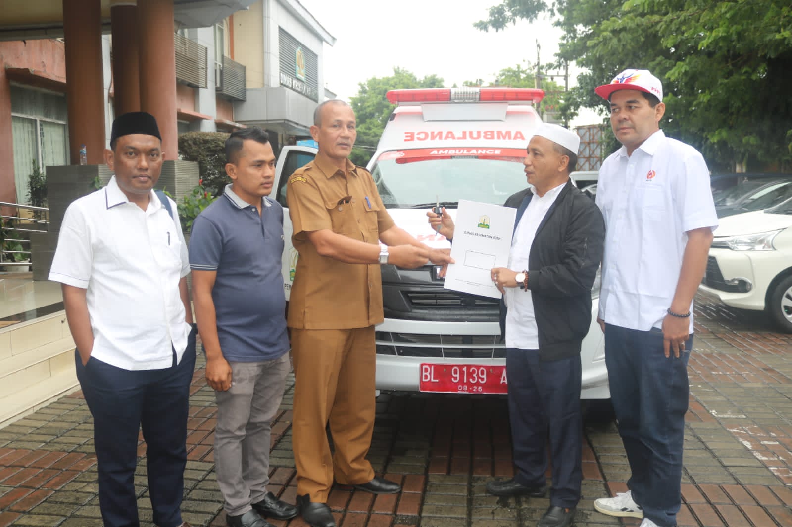 KONI Aceh Terima Bantuan Ambulance dari Pemerintah 