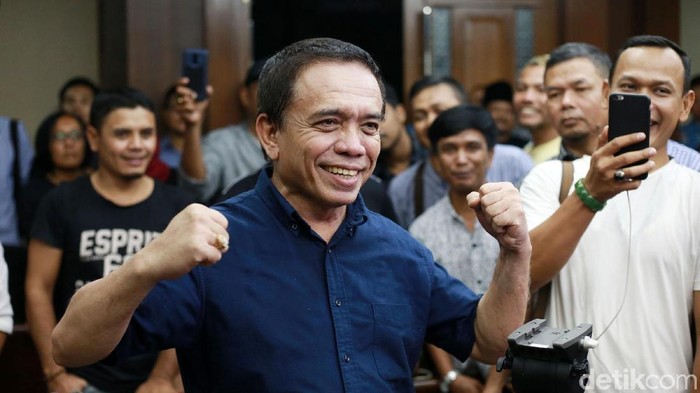 Mantan Gubernur Aceh Irwandi Yusuf. (Ari Saputra/detikcom)