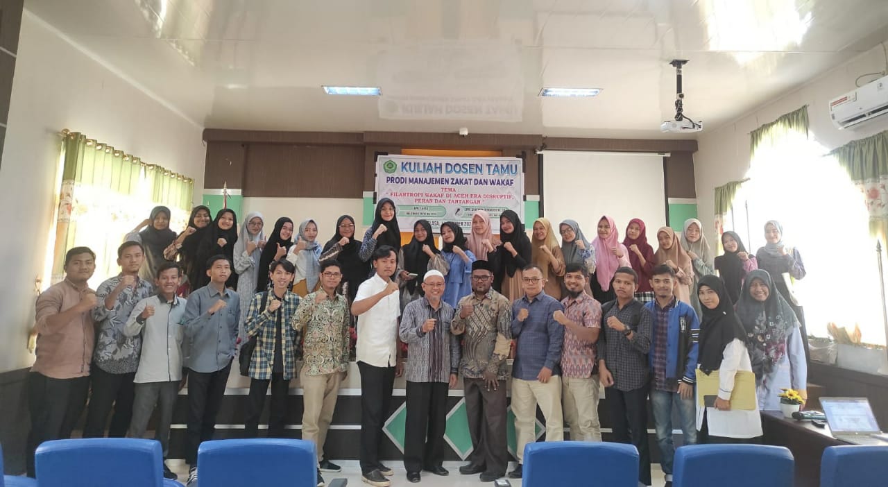 Amil BMA Jadi Dosen Tamu Filantropi Wakaf di IAIN Langsa