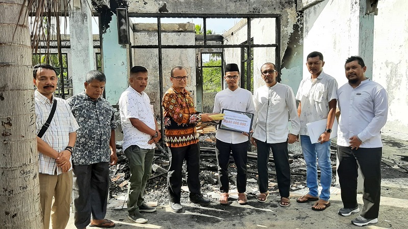BMA Salurkan Bantuan Rp 40 Juta untuk Dayah Tahfiz Baitul Qur’an Aceh Besar
