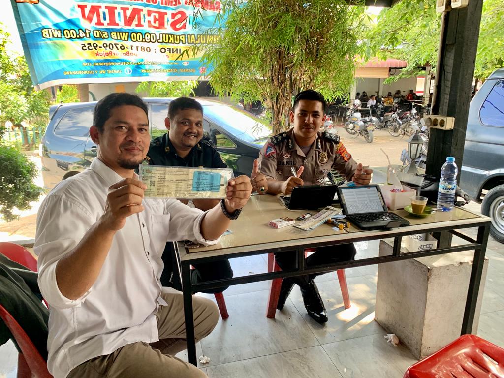Realisasi PKB Layanan CeDah Samsat Lhokseumawe Capai Rp 1,6 Miliar