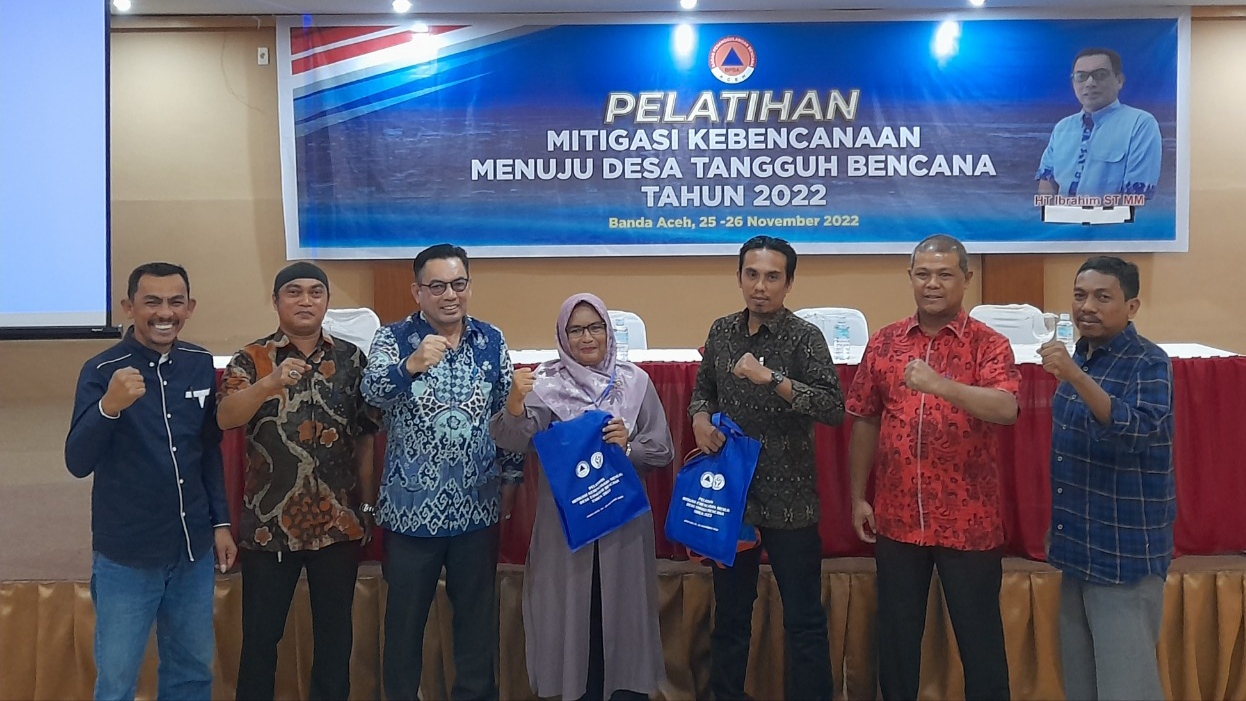 BPBA Gelar Pelatihan Mitigasi Kebencanaan Menuju Desa Tangguh Bencana 2022