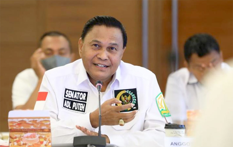 Anggota DPD RI Abdullah Puteh. (Foto: Ist./Nukilan.id)