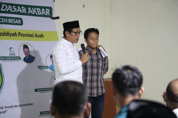 Kadisdik Aceh Buka Pelatihan Kepemimpinan Dasar Pelajar Al Washliyah