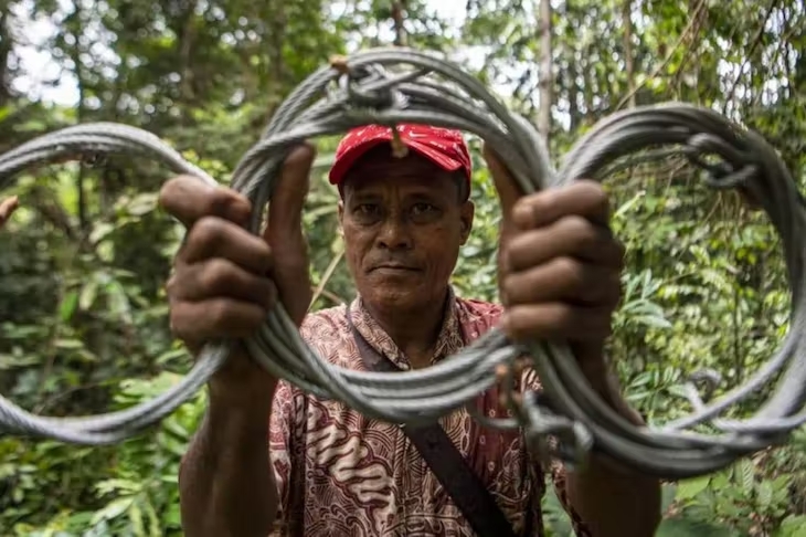 Mawi, pemburu harimau yang telah bertobat © Nova Wahyudi/Antara
