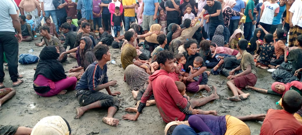 Kombes Winardy: Imigran Rohingya Terdampar di Pidie Sedang Didata