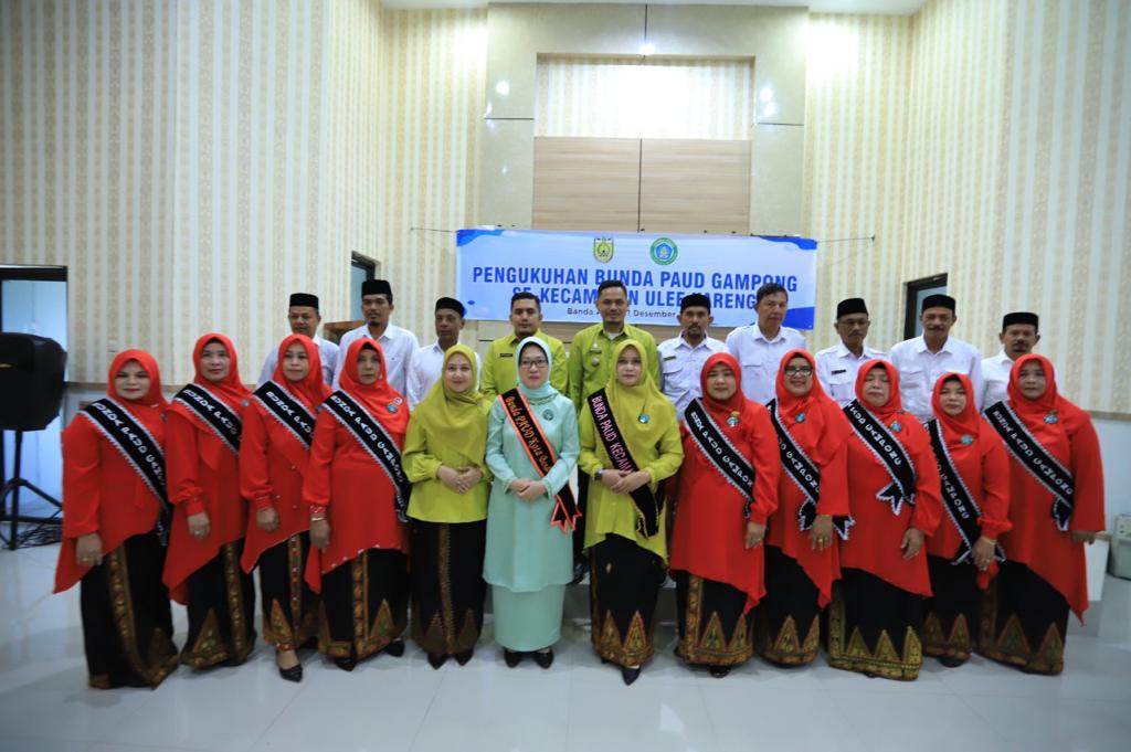 11 Bunda PAUD Ulee Kareng Dilantik, Ini Harapan Sri Dewi